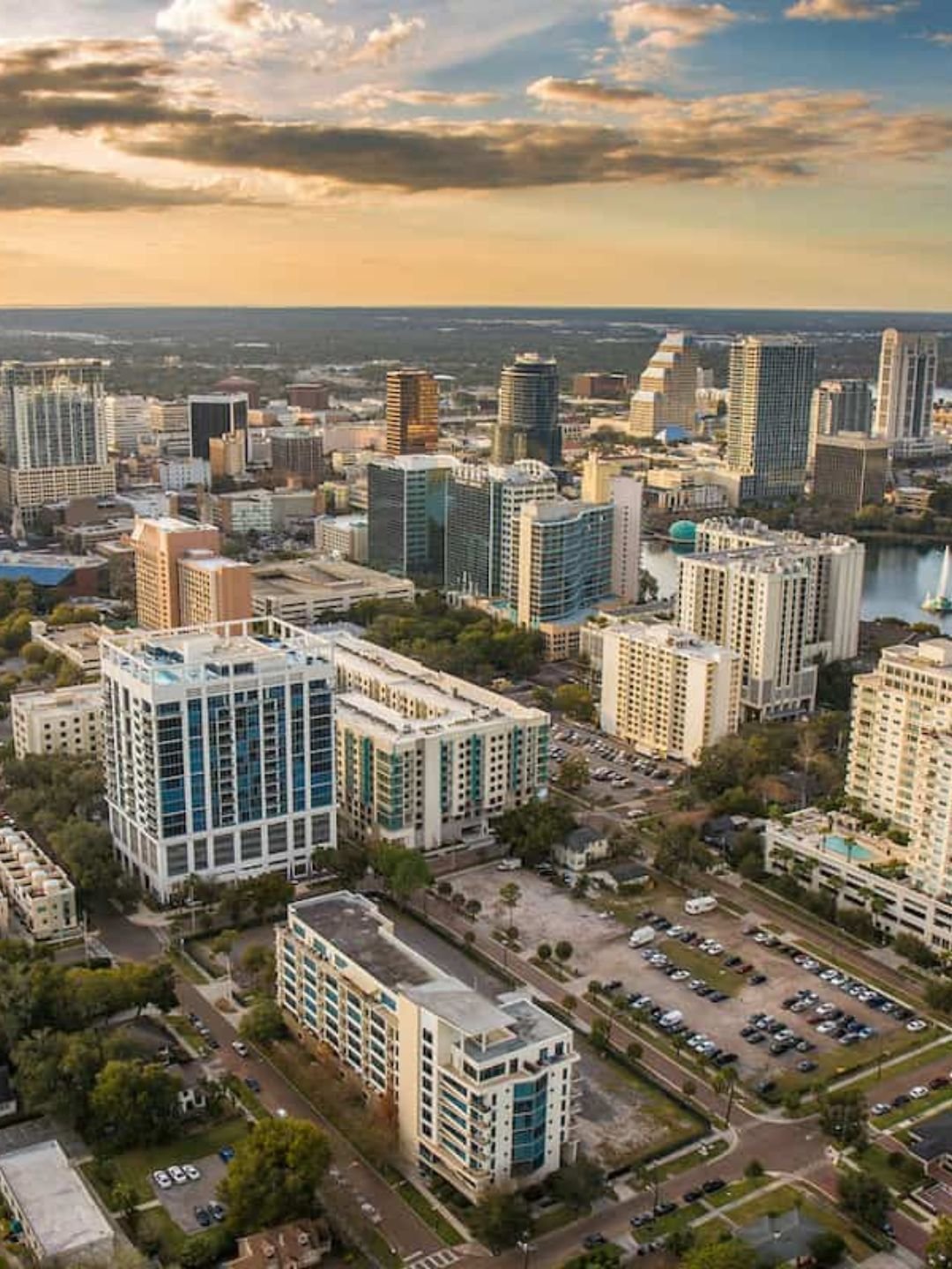 Lago Eola en Orlando Florida
